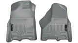 Husky Liners 09-10 Dodge Ram 1500/2500/3500 WeatherBeater Front Row Grey Floor Liners