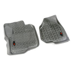 Rugged Ridge Floor Liner Front Gray 2012-2016 Ford F-250 / F-350 Regular / Extended