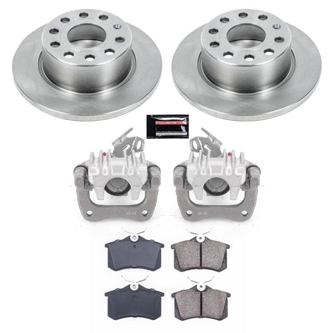 Power Stop 10-13 Audi A3 Autospecialty Kit w/ Calipers - Rear