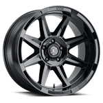 ICON Bandit 20x10 / 5x150 / -24MM / 4.5in BS / 110.10mm Bore Gloss Black Wheel