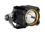 KC HiLiTES FLEX Single LED Light 10w Spread Beam (Pair Pack System) - Black