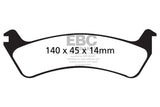 EBC 95-98 Ford Windstar 3.0 Greenstuff Rear Brake Pads