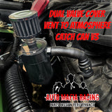 (PREORDER) AMR Dual Valve cover VTA Catch Can V3(11-14 Mustang 3.7L)