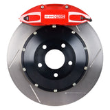 StopTech 14-15 BMW M3 / M4 Rear BBK w/ Red ST-40 Calipers Slotted 380x32mm Rotors