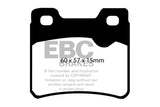 EBC 94-96 Saab 900 2.0 Turbo Greenstuff Rear Brake Pads