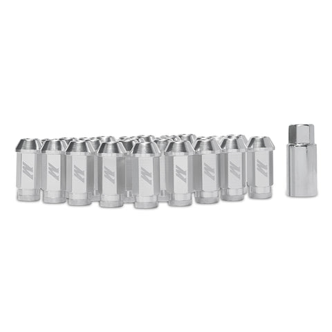 Mishimoto Aluminum Locking Lug Nuts 1/2 x 20 - Silver