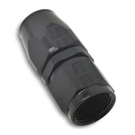 Russell Performance -6 AN Black Straight Full Flow Hose End