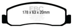 EBC 08-10 Ford F250 (inc Super Duty) 5.4 (2WD) Greenstuff Front Brake Pads