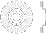 StopTech Performance Front Right Brake Rotor