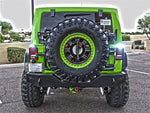 Rigid Industries Jeep JK - Tail light kit - SRM on Passenger Side Tail Light.