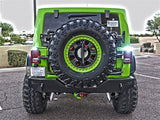 Rigid Industries Jeep JK - Tail light kit - SRM on Passenger Side Tail Light.