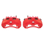 Power Stop 09-10 Dodge Ram 2500 Front Red Calipers w/Brackets - Pair