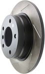 StopTech Power Slot BMW 3 Series Rear Left SportStop Slotted Rotor