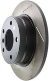 StopTech Power Slot BMW 3 Series Rear Left SportStop Slotted Rotor