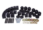 Energy Suspension 86-95 Suzuki Samurai Black 1in Lift Body Mount Set