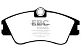 EBC 93-96 Volkswagen Eurovan 2.5 Solid Rotors Greenstuff Front Brake Pads