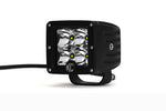 KC HiLiTES C-Series 3in. C3 LED Light 12w Spot Beam (Single) - Black