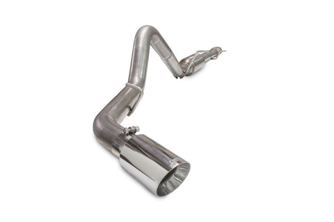 Carven 19-20 GMC Sierra 1500 5.3L (DC Std/CCSB 5.7ft Bed) Competitor Series CB Single Tip - Polished