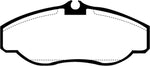 EBC 99-03 Land Rover Discovery (Series 2) 4.0 Ultimax2 Front Brake Pads