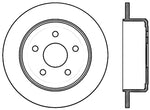 Stoptech 07-14 Jeep Wrangler Performance Rear Cryo Brake Rotor