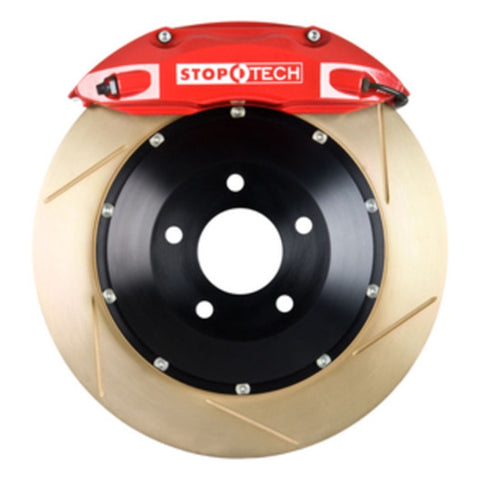 StopTech BBK 00-04 BMW M5 / 96-03 540 Series Front ST-40 Red Caliper Zinc Slotted 355x32 Rotors