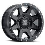 ICON Rebound 18x9 5x150 25mm Offset 6in BS 110.1mm Bore Satin Black Wheel