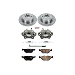 Power Stop 92-98 BMW 318i Autospecialty Kit w/ Calipers - Rear