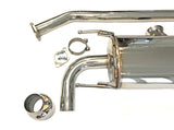 AVO 13+ Subaru BRZ / 13+ Scion FR-S Stainless Steel Cat Back Exhaust (Non Resonated)