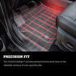 Husky Liners 15 Cadillac Escalade / Chevy Tahoe / GMC Yukon X-Act Contour Black 3rd Row Floor Liners