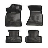 Husky Liners 12-13 Audi A6/ 13 S6 Weatherbeater Black Front & 2nd Seat Floor Liners