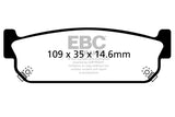 EBC 93-97 Infiniti J30 3.0 Yellowstuff Rear Brake Pads