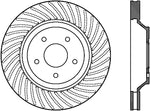 StopTech Chevy Corvette w/ Heavy Duty Suspenstion Front Right Cryo Slotted Sport Brake Rotor