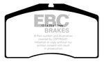 EBC 93-95 Porsche 911 (964) 3.6 Turbo Orangestuff Front Brake Pads