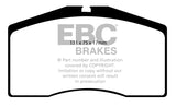 EBC 93-95 Porsche 911 (964) 3.6 Turbo Orangestuff Front Brake Pads