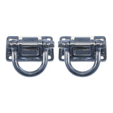Rugged Ridge Polished SS D-Rings XHD Modular Front Rear Bumper
