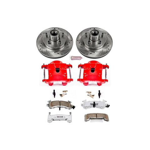 Power Stop 82-87 Buick Regal Z26 Street Kit w/ Calipers - Front