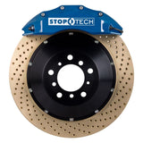 StopTech BBK 14-15 BMW M3 / M4 Front Blue ST-60 Calipers 380x32 Zinc Drilled Rotors