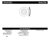 StopTech 02 Lexus ES250/300/330/350/06-12 IS250/300/350 Drilled Cryo Left Front Rotor