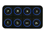 AEM EV 8 Button Keypad CAN Based Programmable Backlighting