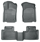 Husky Liners 11-13 Dodge Durango / 11-13 Jeep Grand Cherokee WeatherBeater Combo Grey Floor Liners