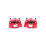 Power Stop 90-93 Cadillac Commercial Chassis Front Red Calipers w/o Brackets - Pair
