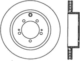 StopTech 03-06 Mitsubishi Lancer Evo AWD Rear Left Drilled & Slotted CRYO-STOP Brake Rotor