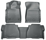 Husky Liners 12-13 Toyota Tundra Weatherbeater Grey Front & 2nd Seat Floor Liners