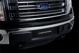 Putco 11-14 Ford F-150 EcoBoost SS Black Punch Bumper Grille Insert w/ 10in Luminix Light Bar