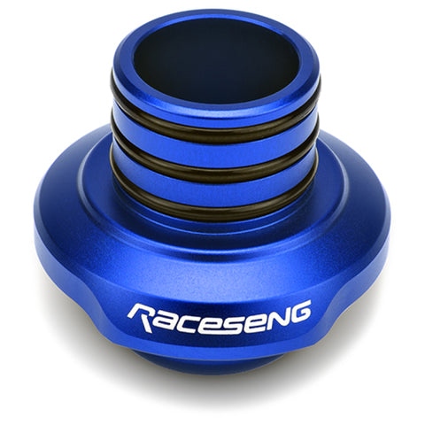 Raceseng Shift Boot Collar/Retainer (For Threaded Adapters/No Big Bore Knobs/No Rev. Lockout) - Blue