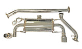 AVO 13+ Subaru BRZ / 13+ Scion FR-S Stainless Steel Cat Back Exhaust (Non Resonated)