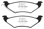 EBC 96-00 Chrysler Town & Country 3.3 (15in Wheels) Ultimax2 Rear Brake Pads