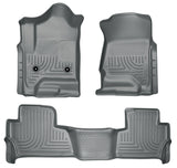 Husky Liners 2015 Chevy/GMC Tahoe/Yukon WeatherBeater Combo Grey Floor Liners