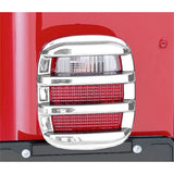 Rugged Ridge Tail Light Guards Chrome 76-06 Jeep CJ / Jeep Wrangler