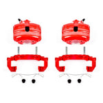 Power Stop 08-09 Audi TT Front Red Calipers w/Brackets - Pair